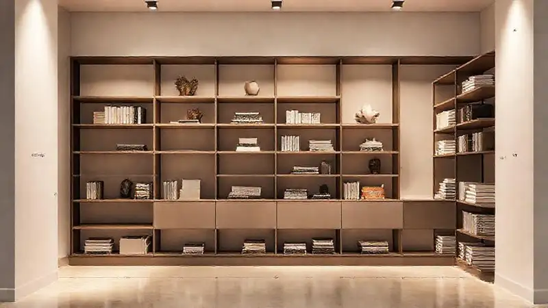 Espacio minimalista y elegante, bien iluminado