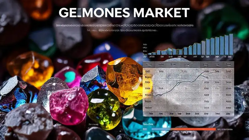 El mercado de gemas presenta análisis visuales